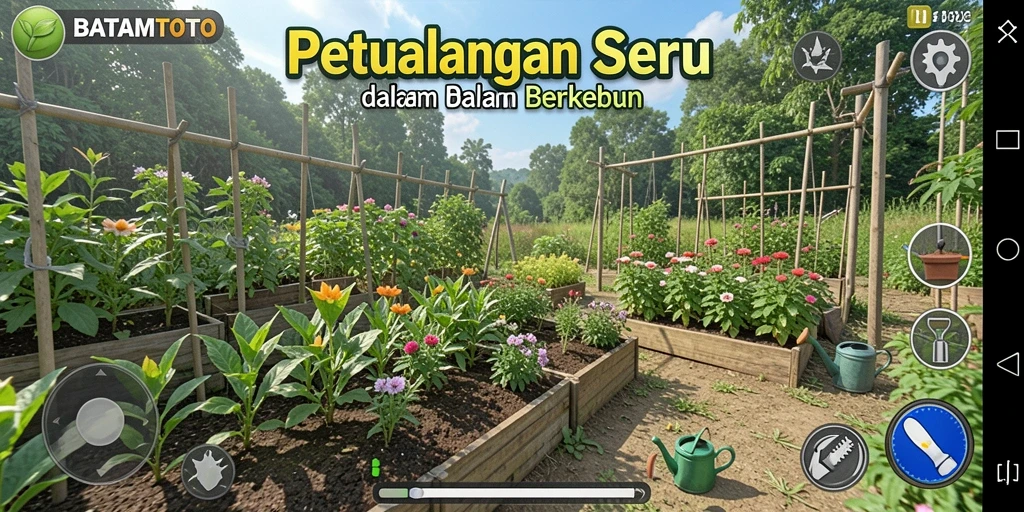 Gameplay seru dan menarik dalam berkebun di BATAMTOTO.