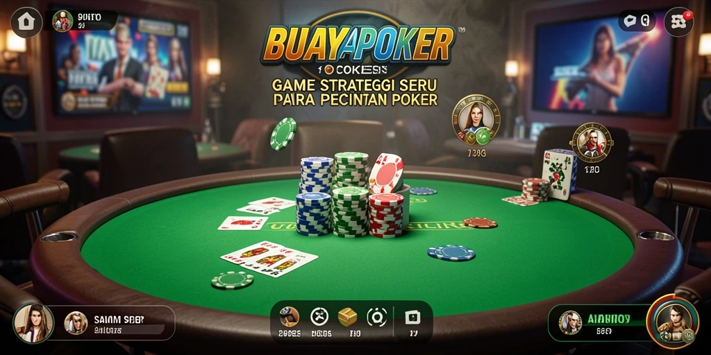 Gambaran gameplay poker yang seru dan penuh strategi.