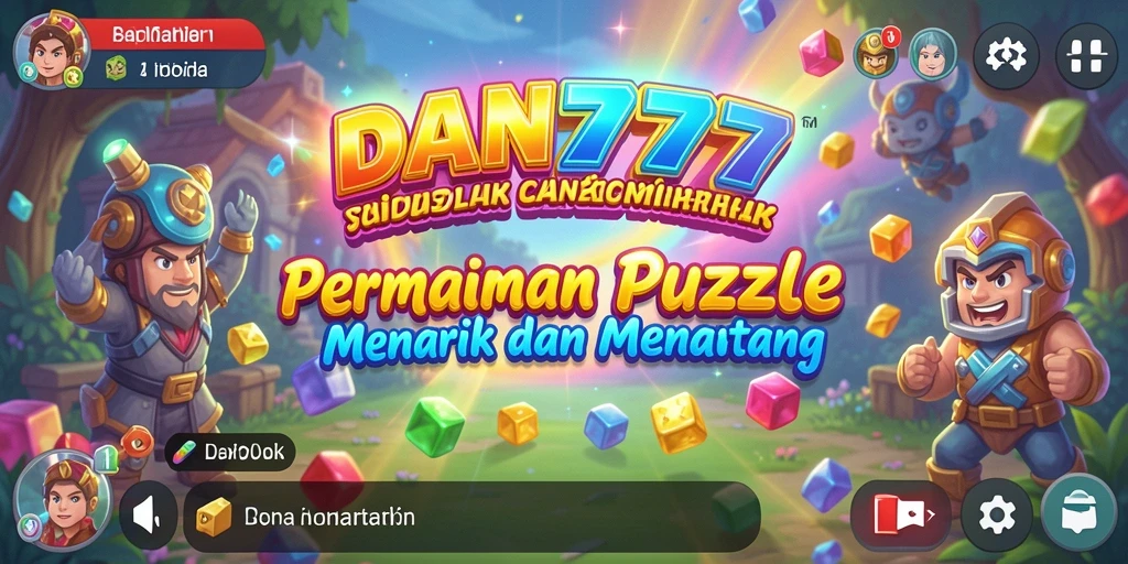 Screenshot gameplay <strong>DAN777</strong> yang menunjukkan tantangan Puzzle yang seru.