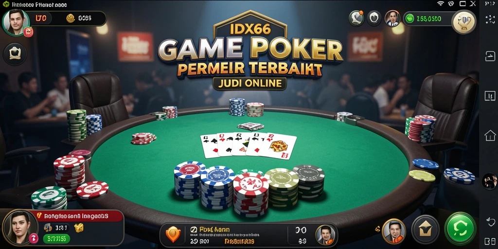 Gameplay poker seru dan menantang di IDX66.