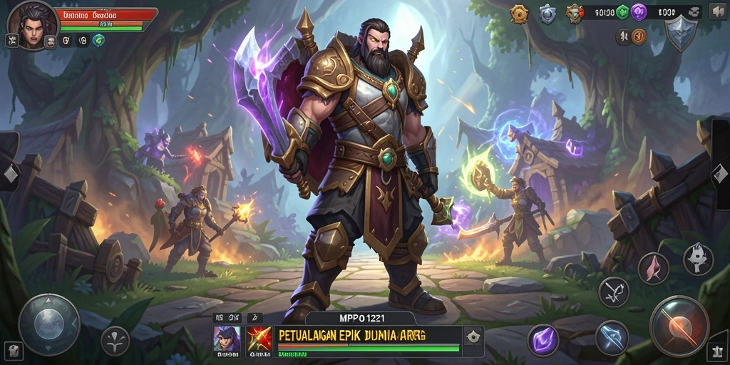 Tampak aksi seru dalam game ARPG MPO1221