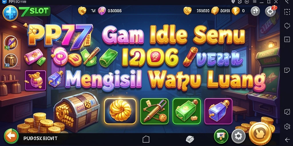 Tampilan gameplay seru PP7SLOT yang menampilkan aktivitas karakter.