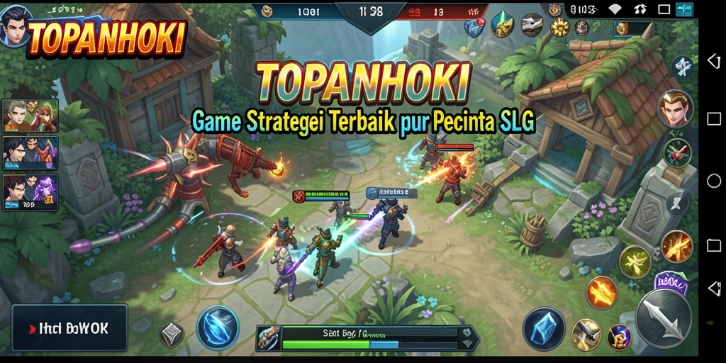 Tampilan menarik dari gameplay dalam <strong>TOPANHOKI</strong> yang penuh strategi.